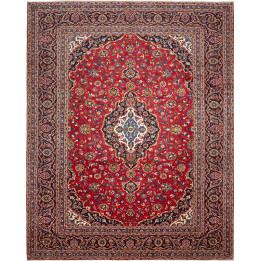 Hand Made Rug Ardakan Persia 305x380 Red Dark B