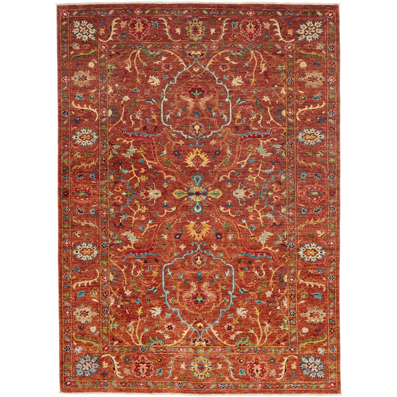 Rug Ziegler Fine Pakistan 170x238 Terracotta Re