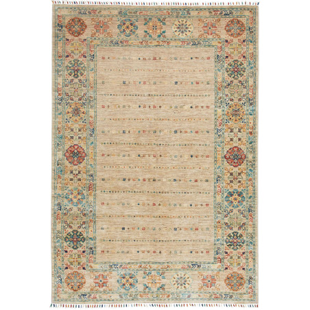 Rug Rubin Pakistan 145x209 Sand Beige Terracott