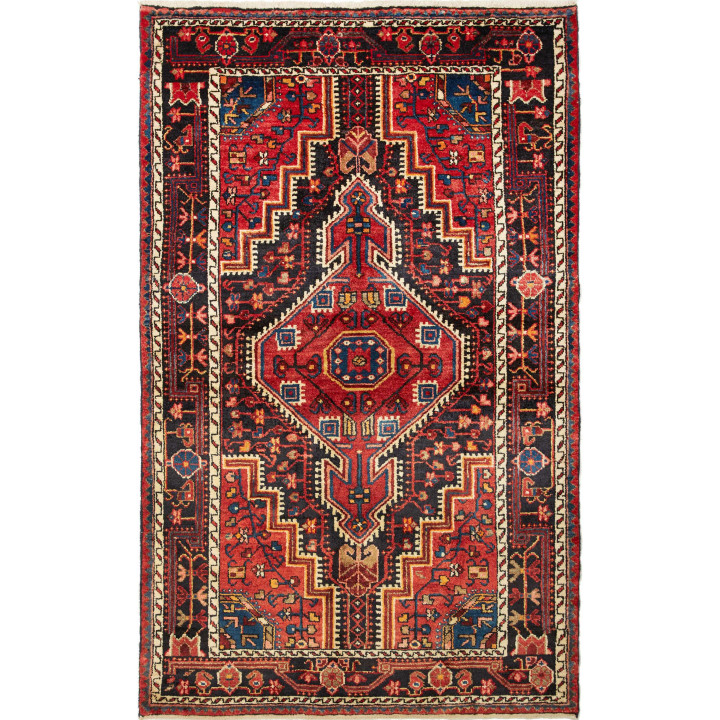 Tappeto Originale Hamadan Persia 113x186 Rosso