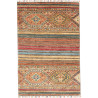 Rug Rubin Pakistan 79x120 Terracotta Red Gold B