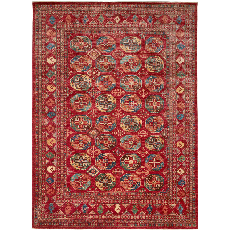 Rug Ziegler Fine Pakistan 265x363 Burgundy Blue