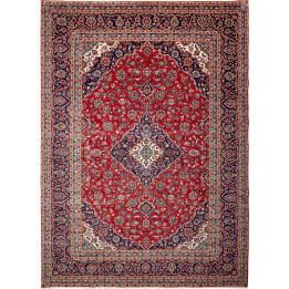 Hand Made Rug Ardakan Persia 295x408 Red Dark B