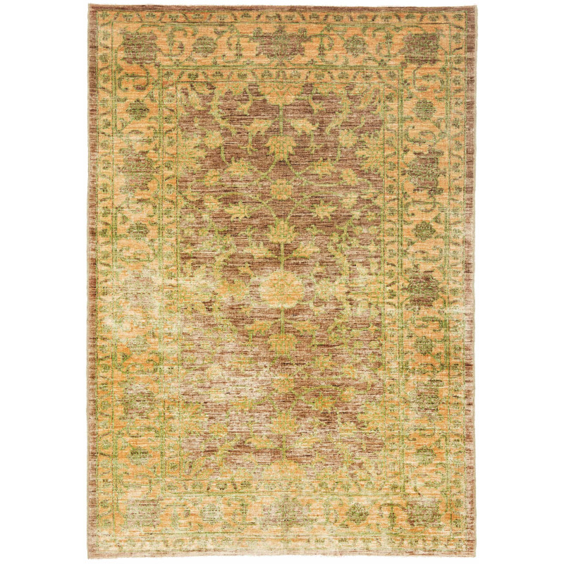 Rug Ziegler Fine Pakistan 130x187 Brown Sage Gr