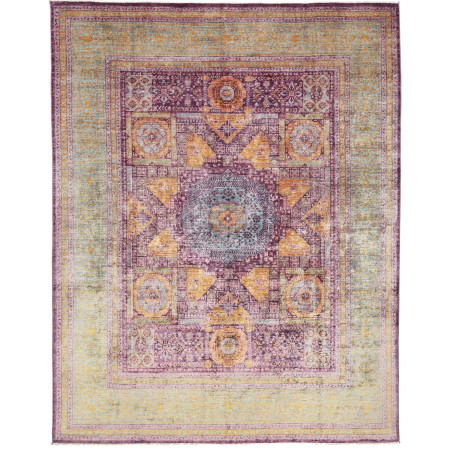 Rug Mamlouk Pakistan 247x300 Pastel Mint Green