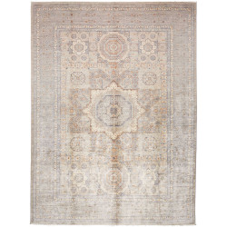 Rug Mamlouk Pakistan 242x345 Grey Beige Blue Te