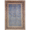 Rug Kashan Persia 307x447 Sky Blue Azure Cream