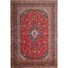 Tappeto Originale Ardakan Persia 245x358 Rosso