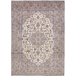 Tappeto Originale Kashan Persia 257x363 Avorio
