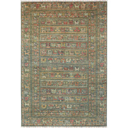Rug Rubin Pakistan 201x292 Teal Green Terracott