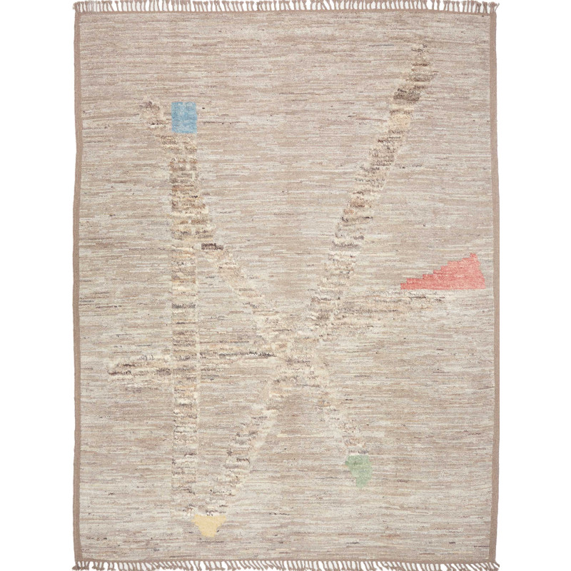 Rug Gabbeh Marrakech Pakistan 273x355 Sand Beig
