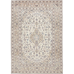 Tappeto Originale Kashan Persia 243x345 Avorio