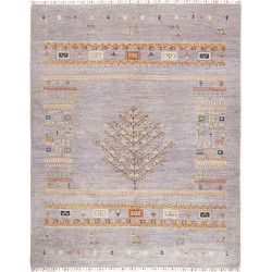 Rug Siva Pakistan 208x262 Lavender Gray Gold Te