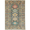 Rug Kazak Fine Pakistan 125x181 Petrol Green Re