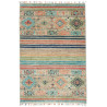 Rug Rubin Pakistan 80x120 Beige Blue Orange Gre