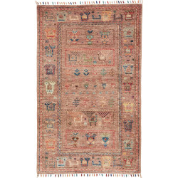 Rug Rubin Pakistan 79x125 Reddish Brown Terra C