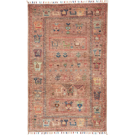 Rug Rubin Pakistan 79x125 Reddish Brown Terra C