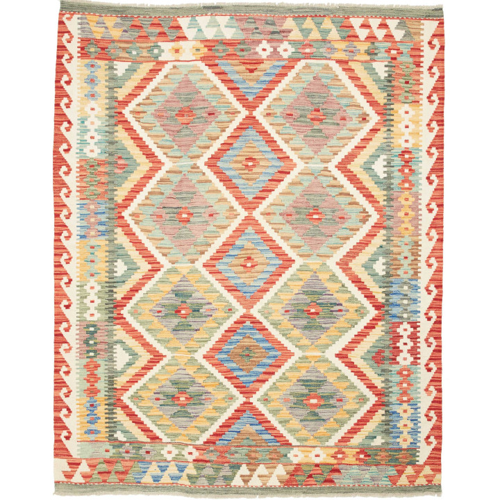 Tappeto Originale Kilim Afghanistan 156x194 Ros