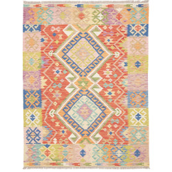 Rug Kilim Afghanistan 152x200 Terracotta Orange