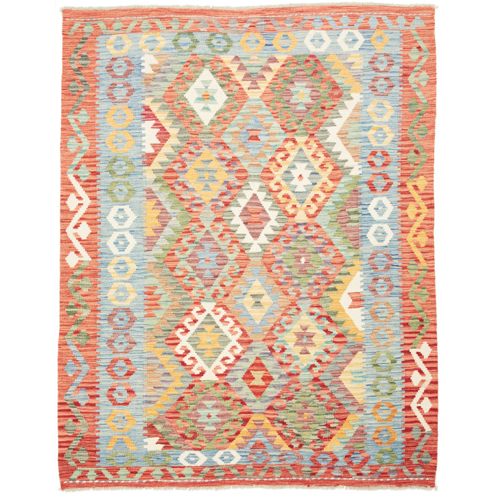 Hand Made Rug Kilim Afghanistan 158x198 Red Lig