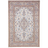 Rug Kashan Persia 200x295 Cream White Navy Blue