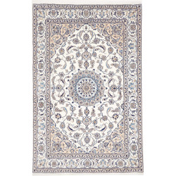 Rug Nain Kashmar Persia 195x296 Cream White Lig