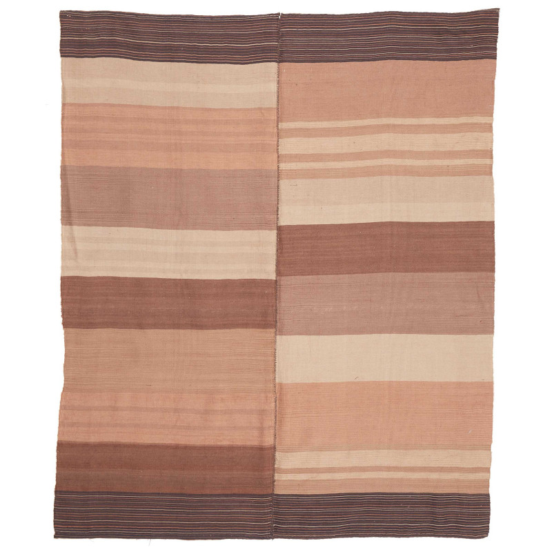 Rug Kilim Vintage Persia 137x167 Brown Beige Cr