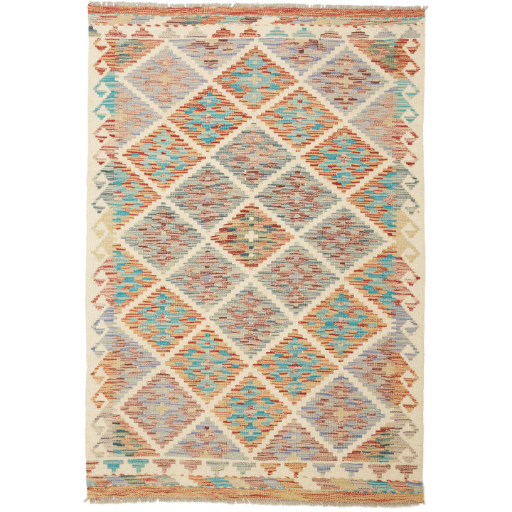 Tappeto Originale Kilim Afghanistan 98x144 Avor