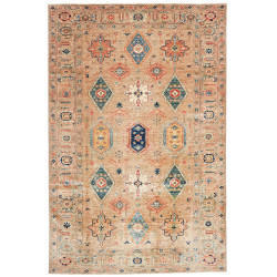 Rug Kazak Fine Pakistan 201x302 Beige Blue Oran