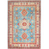 Rug Kazak Afghanistan 198x293 Turquoise Blue Re