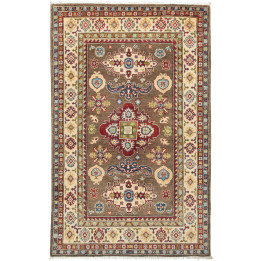 Hand Made Rug Kazak Washed Afghanistan 121x193