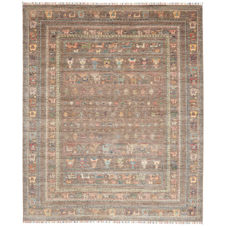 Rug Rubin Pakistan 204x246 Earthy Brown Taupe M