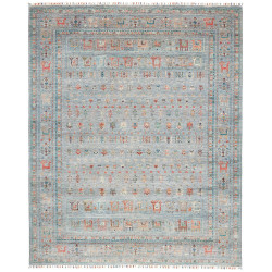 Rug Rubin Pakistan 203x250 Dusty Blue Terracott