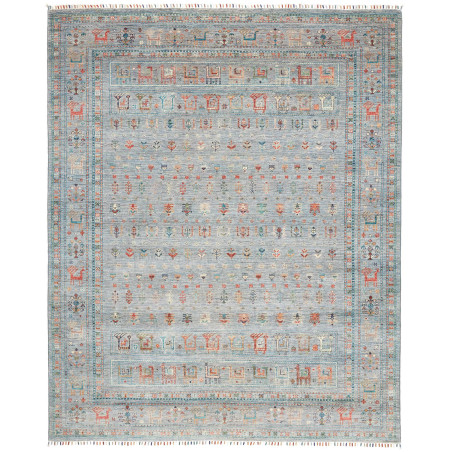 Rug Rubin Pakistan 203x250 Dusty Blue Terracott