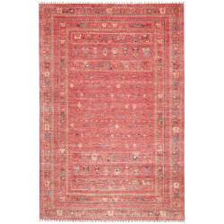 Rug Rubin Pakistan 197x301 Terracotta Red Muted