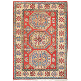 Tappeto Originale Kazak Pakistan 121x174 Rosso