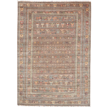 Rug Rubin Pakistan 204x292 Earthy Brown Mutable