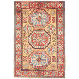 Hand Made Rug Kazak Washed Afghanistan 100x153