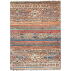 Rug Rubin Pakistan 149x207 Brown Orange Rust Te