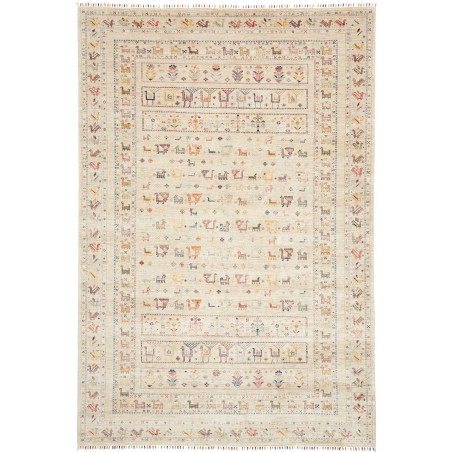 Rug Rubin Pakistan 203x302 Beige Cream Ivory Re