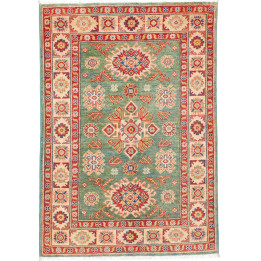 Tappeto Originale Kazak Pakistan 105x150 Verde