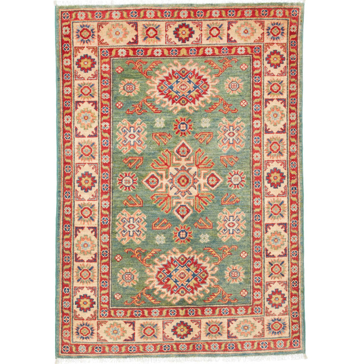 Tappeto Originale Kazak Pakistan 105x150 Verde