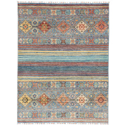 Rug Rubin Pakistan 152x203 Blue Orange Yellow T