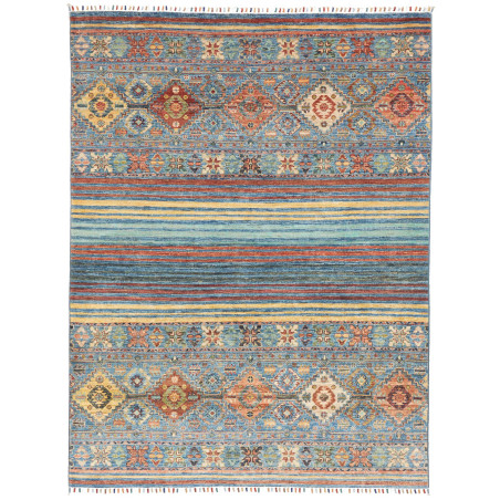 Rug Rubin Pakistan 152x203 Blue Orange Yellow T