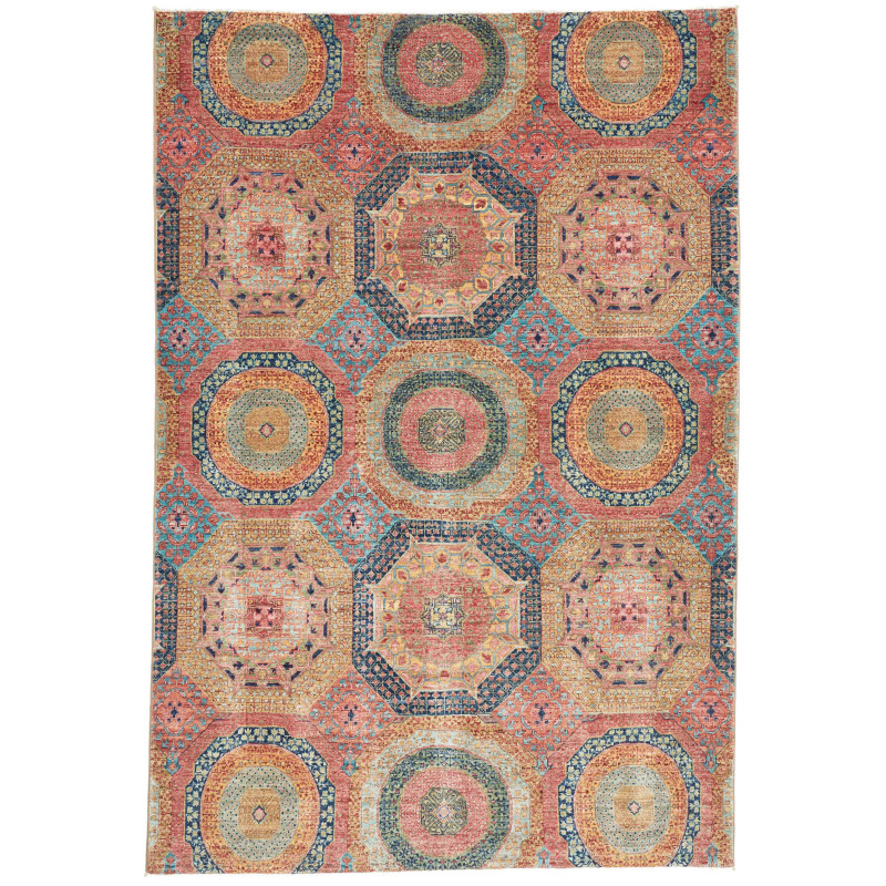 Rug Mamlouk Pakistan 170x248 Terracotta Rust Pe