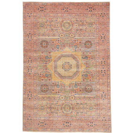 Rug Mamlouk Pakistan 205x298 Antique Pink Ochre