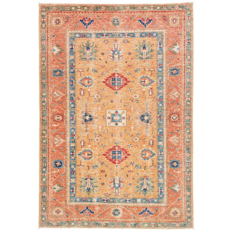 Rug Kazak Fine Pakistan 167x243 Ochre Terracott