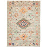 Rug Kazak Fine Pakistan 150x203 Grey Blue Terra
