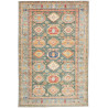 Rug Kazak Fine Pakistan 204x311 Teal Blue Green