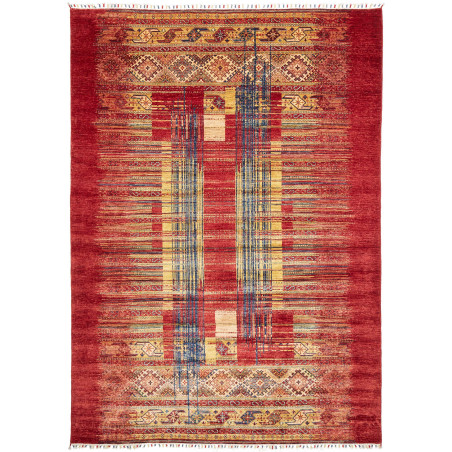 Rug Siva Pakistan 210x297 Red Gold Blue Beige